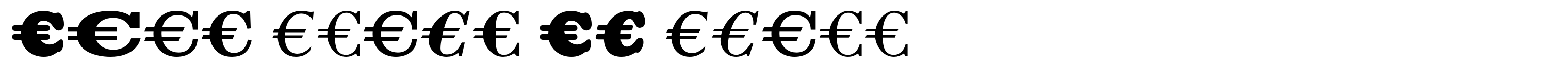Euro Serif EF Three